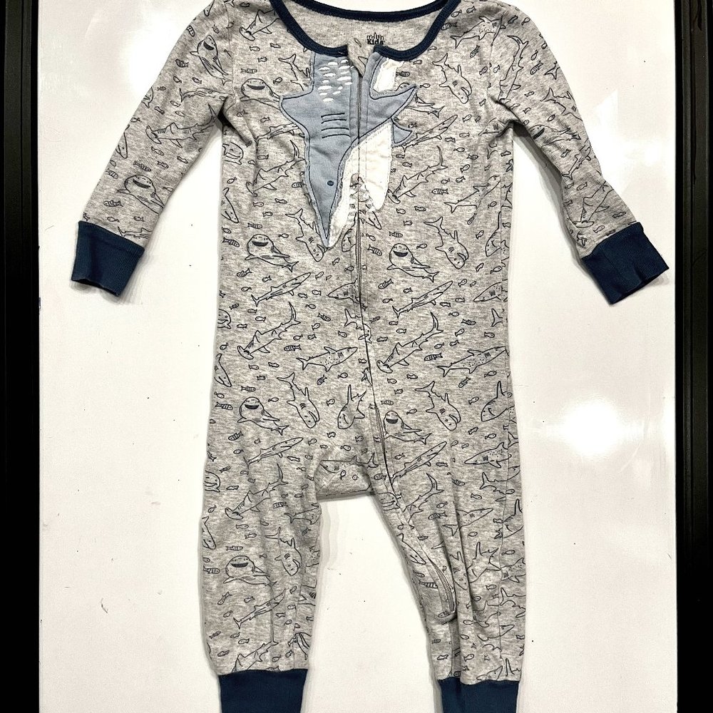 Kids Headquarters Blue and Gray Shark Sleeper